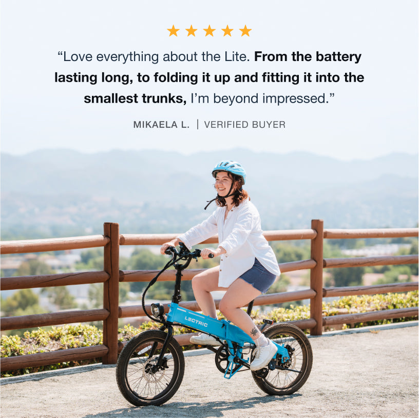 XP Lite 2.0 Lectric Blue eBike