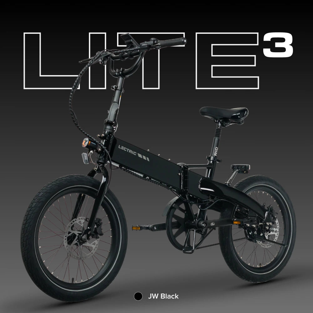 XP Lite3 JW Black Long-Range eBike