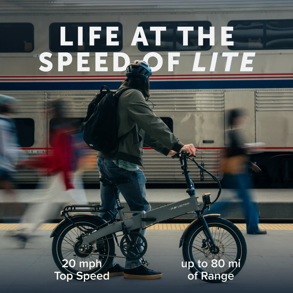 XP Lite3 Matte Grey Long-Range eBike