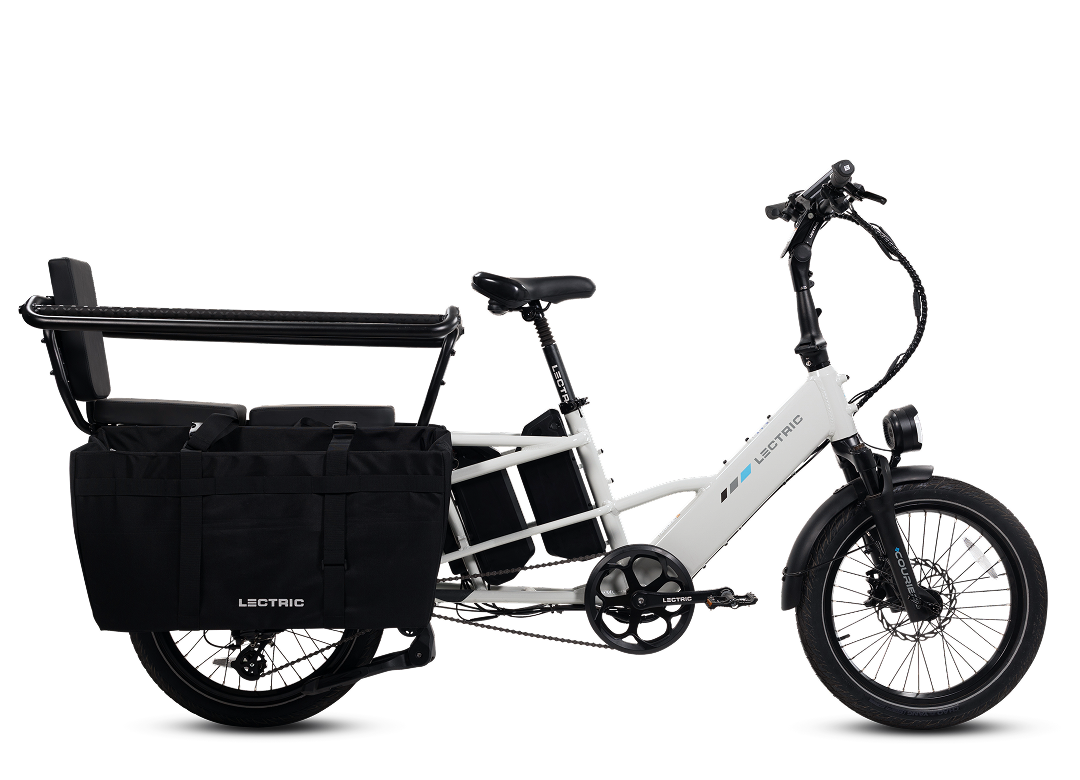 XPedition2 Stratus White Long-Range Dual-Battery eBike